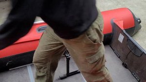 стойка под поворотный стул в лодку пвх