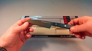 Обзор ножа для овощей Samura Shadow с покрытием BLACK FUSO