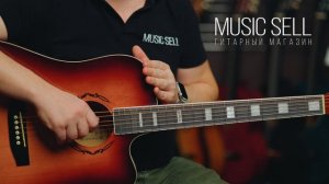 АКУСТИЧЕСКАЯ ГИТАРА ACOUSTIC GUITAR MADEIRA BROWN