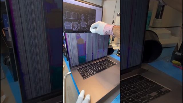 MacBook screen with a lines, where the screen works at the right angle. Doesn’t need a new screen! смотреть онлайн