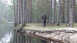 Лухмай - Весеннее половодье. Соло поход сплав на байдарке по реке Лух