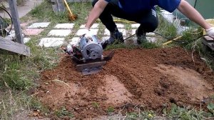 Трамбовщик грунта (виброплита электрическая) своими руками. Часть вторая