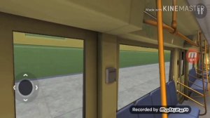 Subway simulator 3D поездка на двух новогодних поездов
