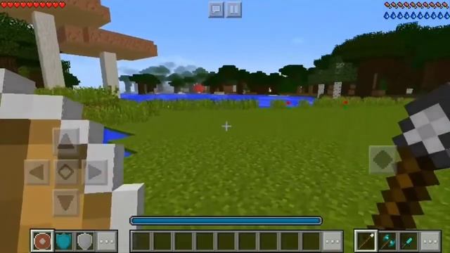 MINECRAFT PE 1.81.9 ПОДРОБНЫЙ МОД НА НОВЫЕ ЩИТЫ - МИЧИ - КОПЬЯ...