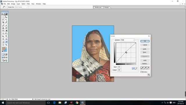 Pen tool se photo ka background kaise change kare | passport size photo kaise banaye | Pen tool vid смотреть онлайн