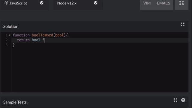 Convert Boolean Values to Strings | Codewars JavaScript Tutorial смотреть онлайн