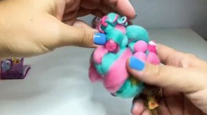 Кукла с волосами Сладкая вата Candylocks и пончик Pikmi Pops