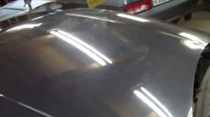 Удаление вмятин без покраски PDR капот