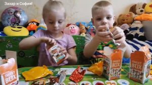 Распаковка коробочек серии Винни Пух/Sweet Box