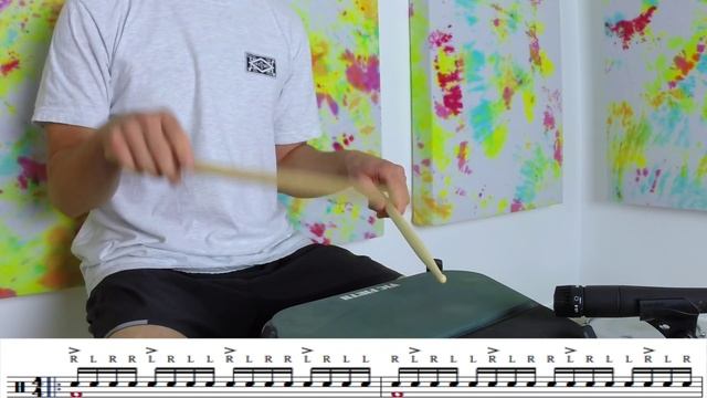 The Displaced Single Paradiddle Challenge смотреть онлайн