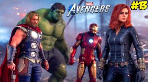 ХАЛК ТОР И ЖЕЛЕЗНЫЙ ЧЕЛОВЕК СПАСАЮТ МИР МСТИТЕЛИ МАРВЕЛ #13 ВИДЕО ИГРА СУПЕРГЕРОЕВ MARVEL AVENGERS