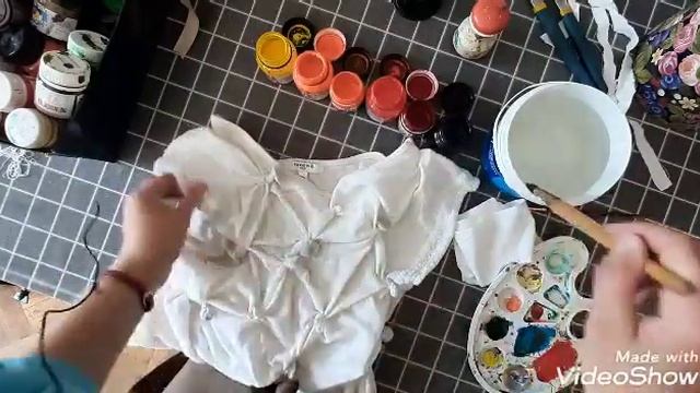 Вторая жизнь старой футболки или узелковый батик. смотреть онлайн