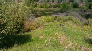 Путешествие на скутере по рязанской области, д.Серебрянь