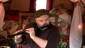 Ciarán Mac Fheidhlimidh with a couple of polkas on flute for Gypsy Wagon TV