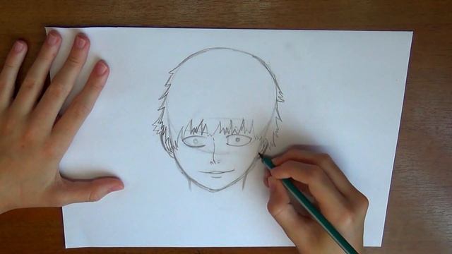 KEN KANEKI | TOKYO GHOUL | Draw with me | Как нарисовать Кена Канеки из Токийского гуля? смотреть онлайн