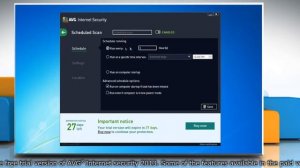 How to schedule AVG® Internet Security 2013 to scan your PC automatically