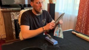 Всё о заточке в домашних условиях. Пара водных камней 240-2000 грид.