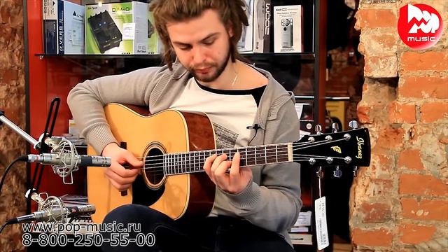 АКУСТИЧЕСКАЯ ГИТАРА IBANEZ PF15 смотреть онлайн