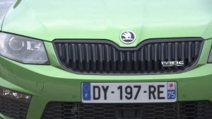 A bord de la Skoda Octavia RS 4X4