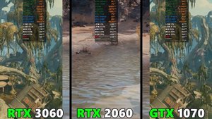 RTX 3060 VS RTX 2060 VS GTX 1070 - BENCHMARK FPS TEST IN 12 GAMES