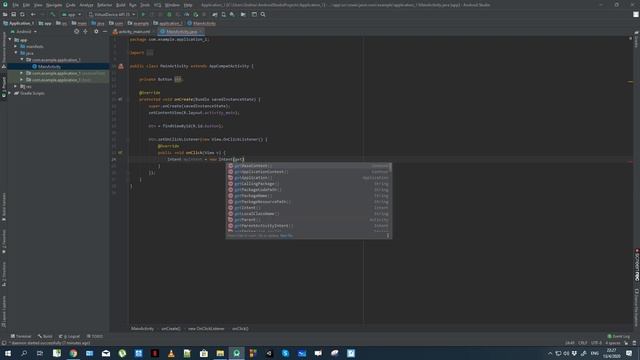 Android Studio Tutorial 1 - Call Activities (Java) смотреть онлайн
