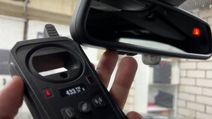 Дистанционное открытие ворот BMW F15 / HomeLink BMW F15