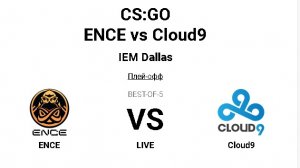 Final  IEM Dallas 2022 CS GO cloud9 ence