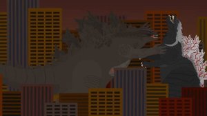 Godzilla Ultima vs Legendary Godzilla | EPIC BATTLE | Singular Point vs MonsterVerse Animation