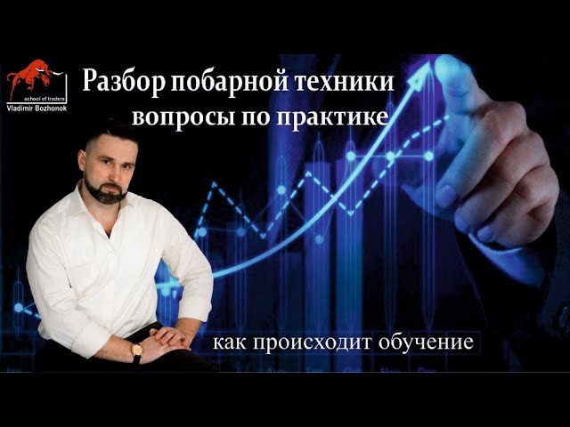 Разбор побарной техники. Обучение трейдингу. Урок с учениками.