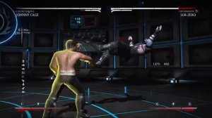 MKX Johnny Cage(Stunt Double) 42% (Overhead Starter)Midscreen BNB 1 Bar