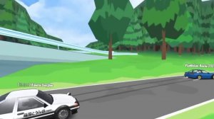 AE86 VS SIL80 FR LEGENDS (INITIAL D BATTLE STAGE)