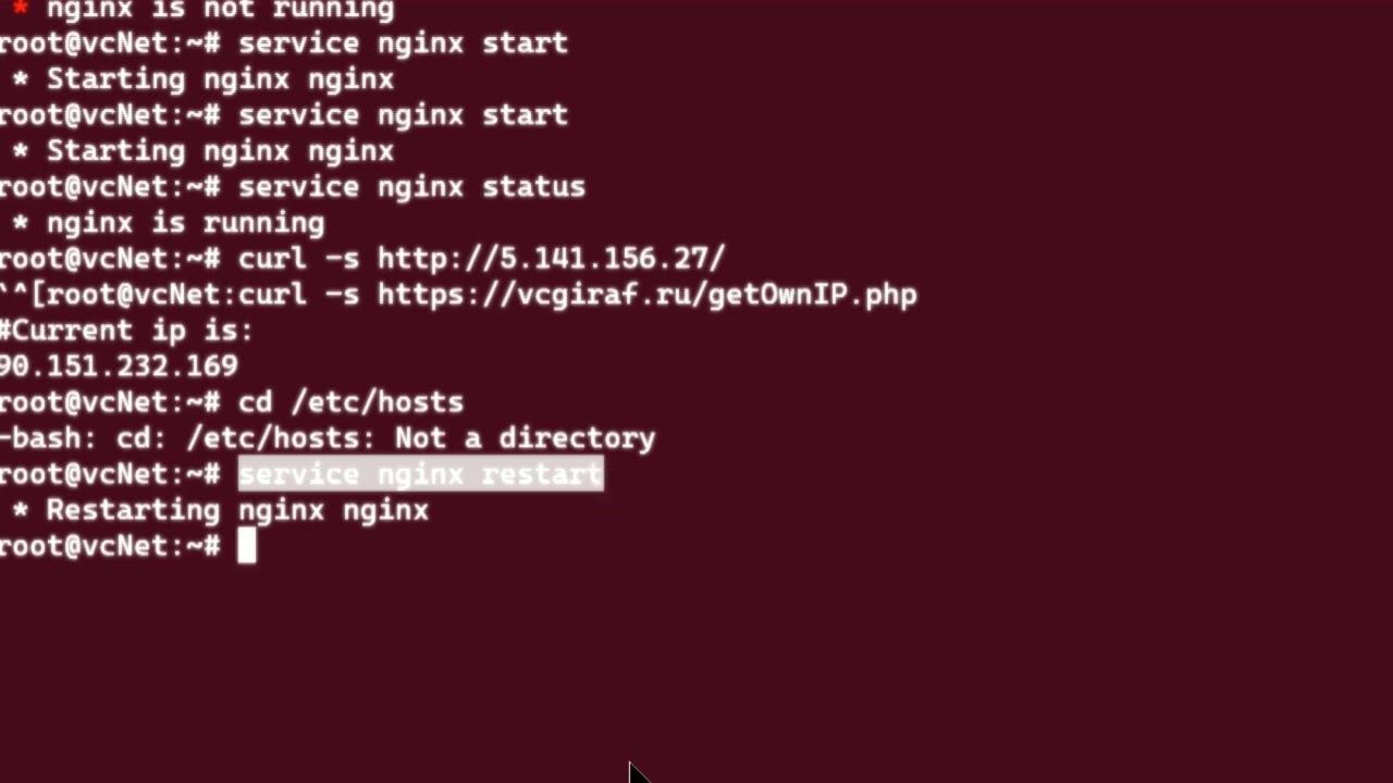 nginx domain смотреть онлайн
