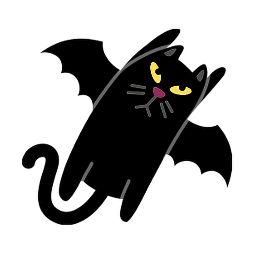 Стикеры черный кот. Стикеры для Хэллоуина коты. Черный кот стикер. Значок кошечка. Черный кот мультяшный.