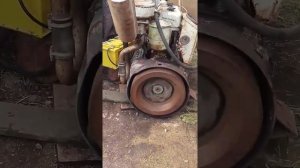 Первый пуск дизеля 2ч после 20 лет простоя