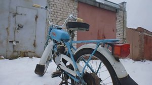 Мопед Рига 13. Заводим после 10 лет простоя.