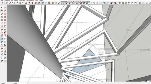 Обзор проекта винтовой лестницы.