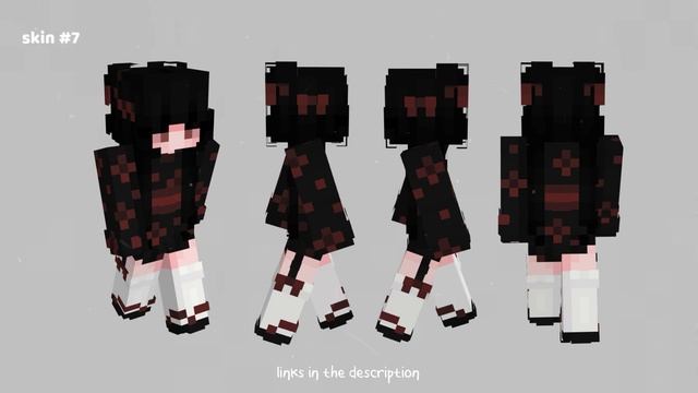 e-girl aesthetic minecraft skins w/ download links ?⛓️ ‧͙⁺˚*･༓☾ смотреть онлайн
