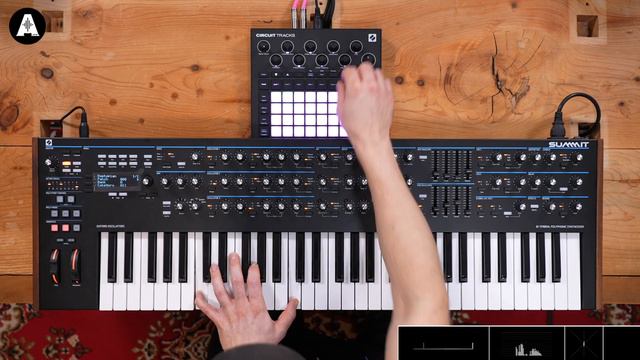 Turning The Novation Circuit Tracks Into a Battery Powered Synth Module! смотреть онлайн