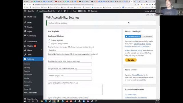 All About WP Accessibility with Joe Dolson at WordPress Accessibility Meetup смотреть онлайн
