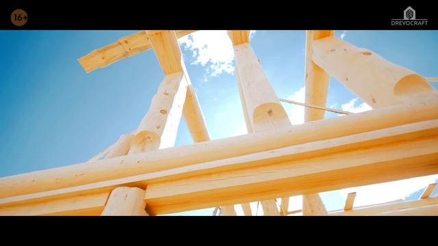 Банный комплекс из бревна для Кирилла и Насти. Обзор сруба на производстве.