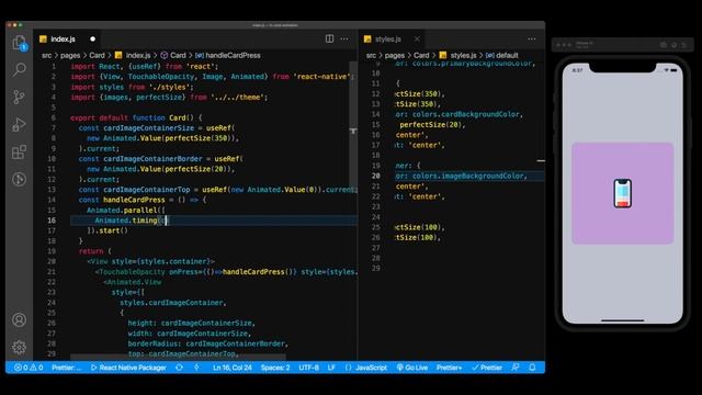 Building Card Animation | React Native | SpeedCode | Build With Brijesh
