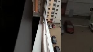 Остекление балкона ПВХ раздвижка Brusboks glide