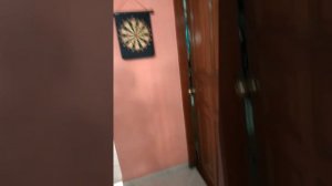 Playing with my toy darts