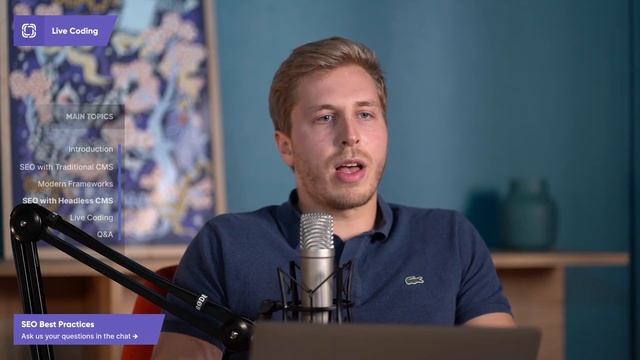 SEO best practices with a headless CMS | Live coding session | Prismic