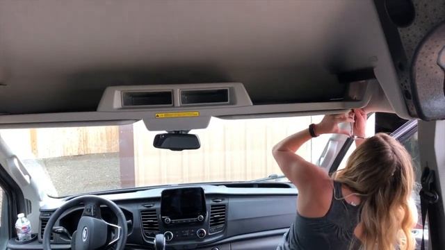 Transit Headliner Shelf Installation смотреть онлайн