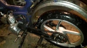 Воздушные амортизаторы на мопед дельта