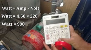 How to Check Amp of Water Pump and  Compare 2 Water Pump The Consumed Electricity and check Watt