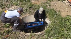 Мини ГНБ УНБ 4 монтаж в колодец