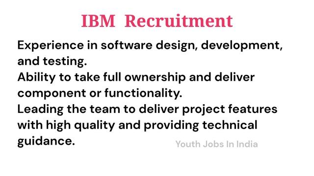 NAUKRI | IBM Hiring for Java Developer | WORK FROM HOME | Java jobs | Youth Jobs In India смотреть онлайн