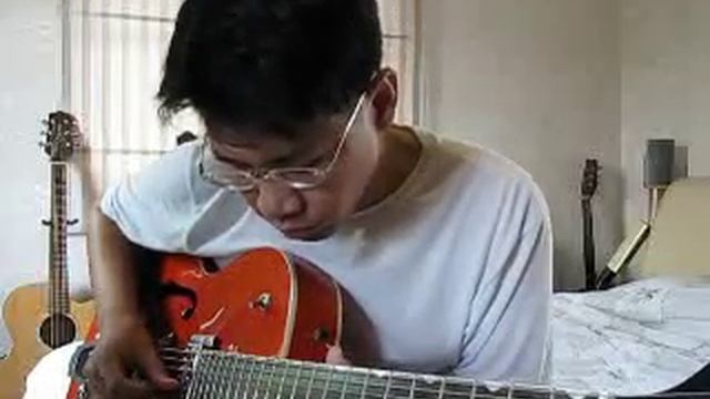 Cherry Pink And Apple Blossom White (Perez Prado), Guitar Solo by Sontaya смотреть онлайн